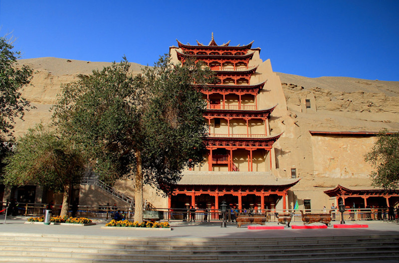 Mogao Caves in Dunhuang, Gansu