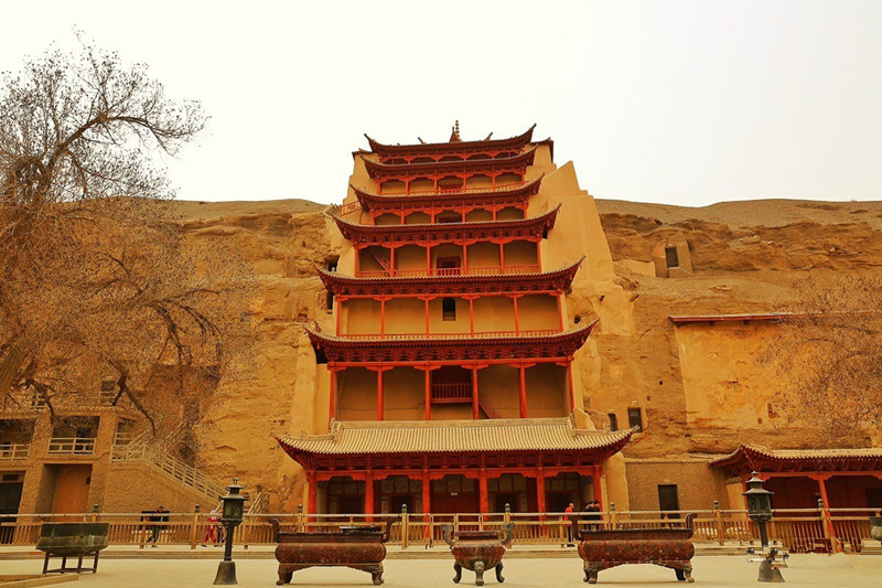 Mogao Caves in Dunhuang, Gansu