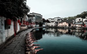 Hongcun Ancient Village in Yixian County, Huangshan
