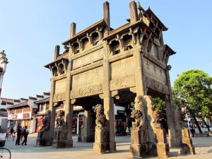 Huizhou Ancient Town in Shexian County, Huangshan