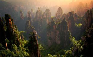 Tianzi Mountain Nature Reserve in Zhangjiajie